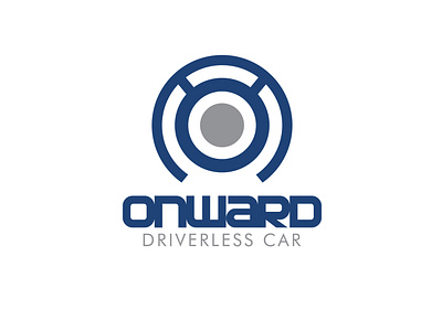 Daily Logo Challenge Day 5 - Driverless Car , Onward