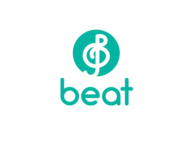 Daily Logo Challenge Day 9   Streaming Music Startup   Beat