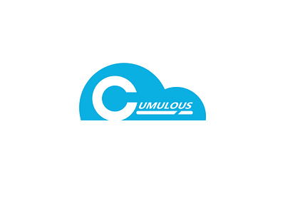 Daily Logo Challenge Day 14 - Cloud Computing logo , Cumulous dailylogochallange logo logo design logo designing