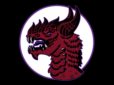 Elder TerroRaptor creature dragon stylized