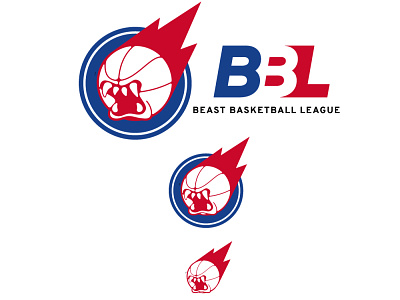 BBL Logo basketball beast logo logo design logo designing sportslogo