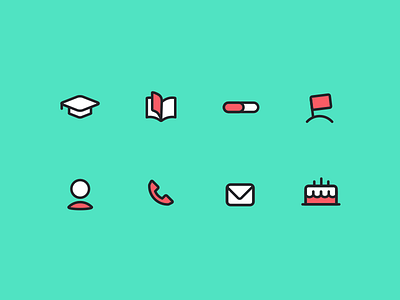 Resume icons