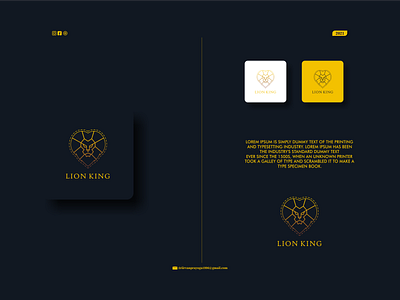 LOGO PROJECT FOR LION KING