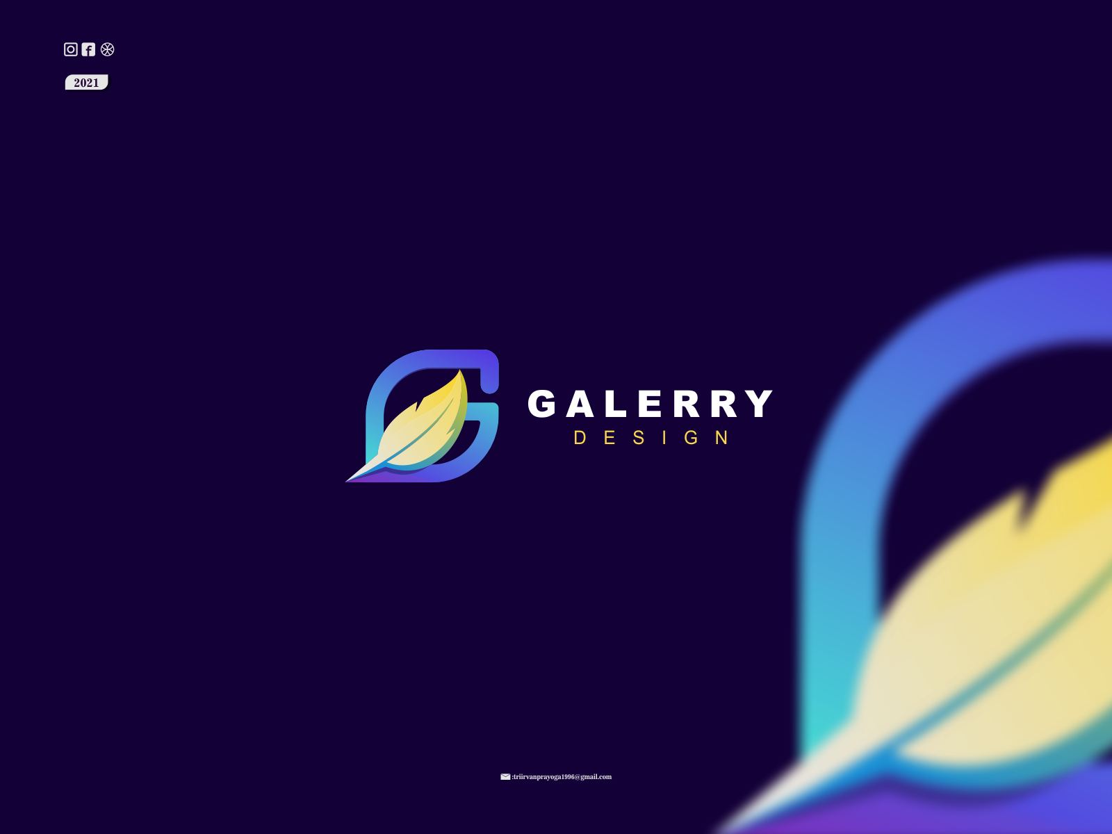 gallery logo design by prayu_azzahra on Dribbble