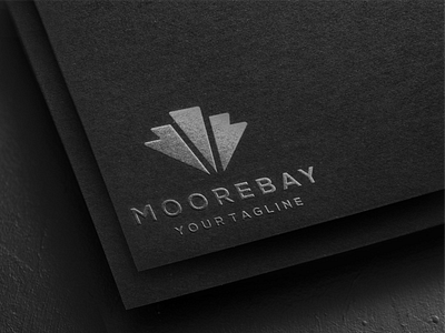 MOOREBAY LOGO abstract alphabet background branding creative custom logo design illustration ilustrations letter logo modern typography vector