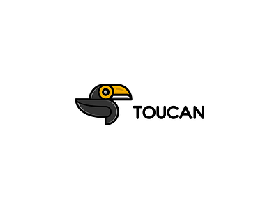 TOUCAN LOGO DESIGN abstract branding creative design illustration ilustrations logo logo for sale modern sale toucan logo design typography ui vector