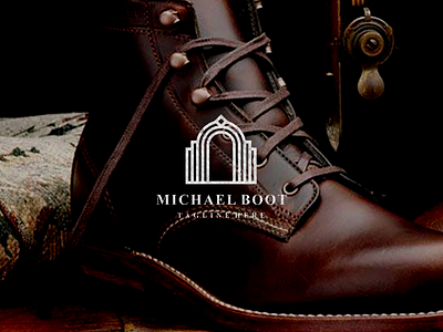 Michael Boot logo design