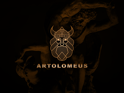 Greek king logo design