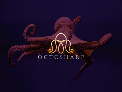 Octosharp logo design