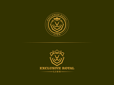 Exclusive Royal lion logo design 3d abstract animation branding creative design exclusive royal lion logo design graphic design illustration logo modern motion graphics typography ui vector vectorart