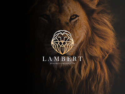 Lion  art logo