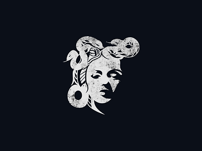 Medusa art abstract branding creative design illustration logo logo awesome medusa medusa art modern snake typography ui vector