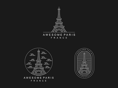 Paris logo ideas 3d abstract animation branding creative design graphic graphic design icondesign illustration illustrator logo modern motion graphics paris logo ideas typography ui vector vectorillustration vexel