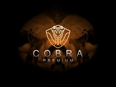 Cobra Premiumm logo design