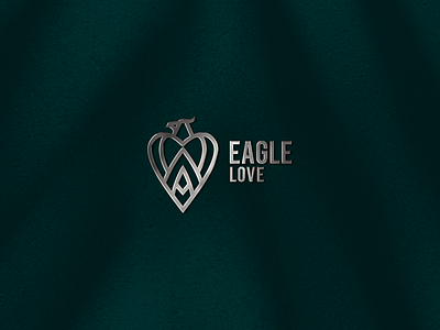 Love eagle logo design 3d abstract animation branding creative design eagle logo eagle logo design graphic design illustration logo love eagle logo design modern motion graphics typography ui vector