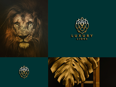 Luxury Lion Logo design 3d abstract animal animation branding creative design graphic design illustration lion lion logo logo luxury lion luxury lion logo design modern motion graphics typography ui vector