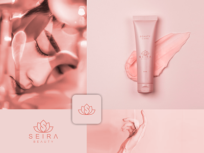 Seira beauty logo design