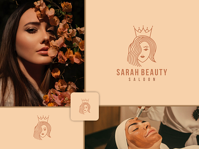 Sarah Beauty logo design