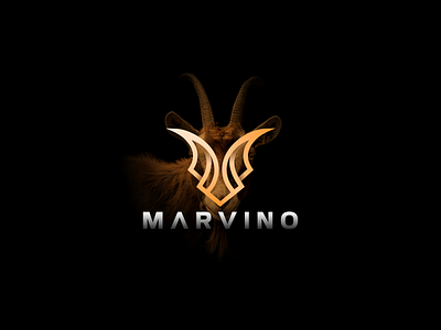 Marvino logo design