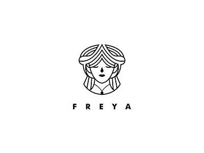 Freya logo design 3d abstract animation branding creative design graphic design illustration logo modern motion graphics typography ui vector