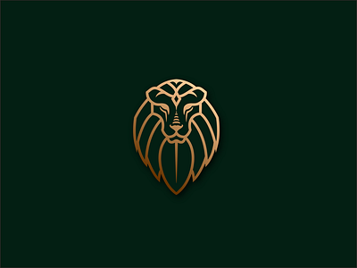 Lion Art logo design