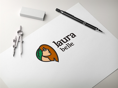 Laura belle logo design 3d abstract animation branding creative design graphic design illustration laura belle logo design logo modern motion graphics typography ui vector