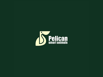 Pelican logo 3d abstract animation branding creative design graphic design illustration logo modern motion graphics pelican logo typography ui vector