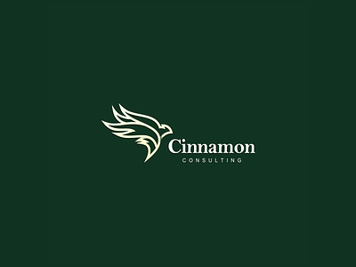 Cinnamon logo 3d abstract animation branding cinnamon logo creative design graphic design illustration logo modern motion graphics typography ui vector