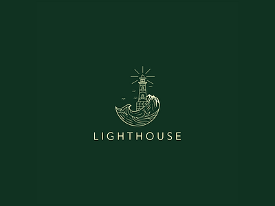 logo Lighthouse 3d abstract animation branding creative design graphic design illustration logo logo lighthouse modern motion graphics typography ui vector