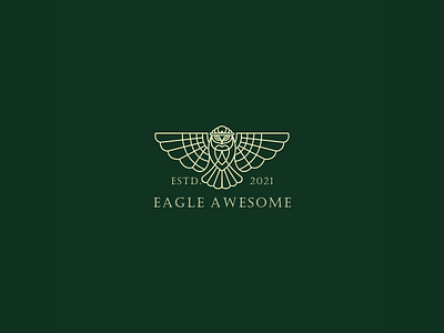 Eagle art logo 3d abstract animation branding creative design eagle art logo. graphic design illustration logo modern motion graphics typography ui vector