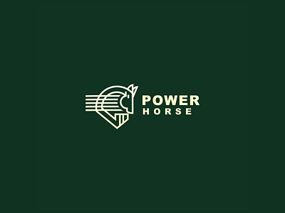 Power hourse logo 3d abstract animation branding creative design graphic design illustration logo modern motion graphics power hourse logo typography ui vector