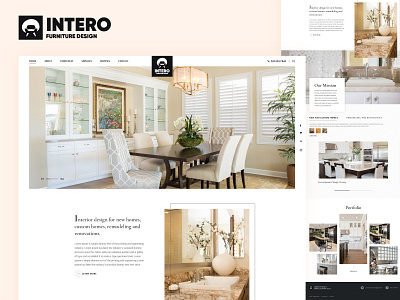 Interior Furniture - Landing Page