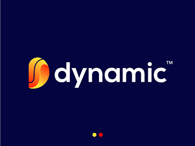 Dynamic modern logo concept
