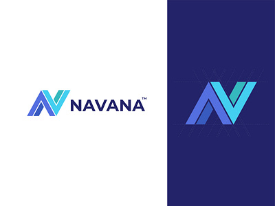 Navana logo mark for branding 2020 apps icon brand identity business logo concept creative logo flat design flatcolor flatlogo gridlogo illustrator letter logo lettermark logotype modern logo monogram logo navana navana simple and clean