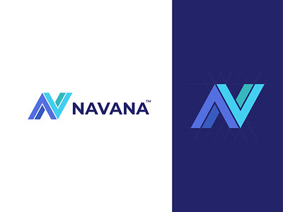 Navana logo mark for branding