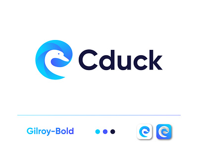 Cduck Branding Logo