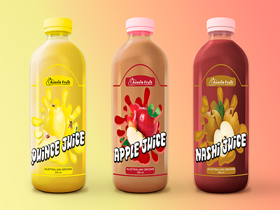 juice label design