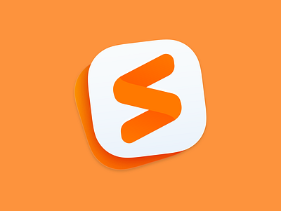 Sublime Text App Icon app design icon design iconography inspiration ui design