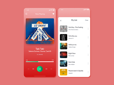 Music Player Design