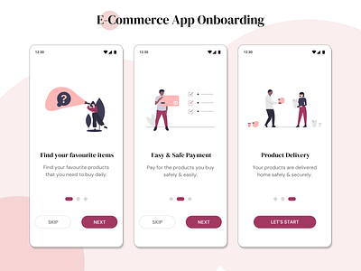 Ecommerce App Onboarding