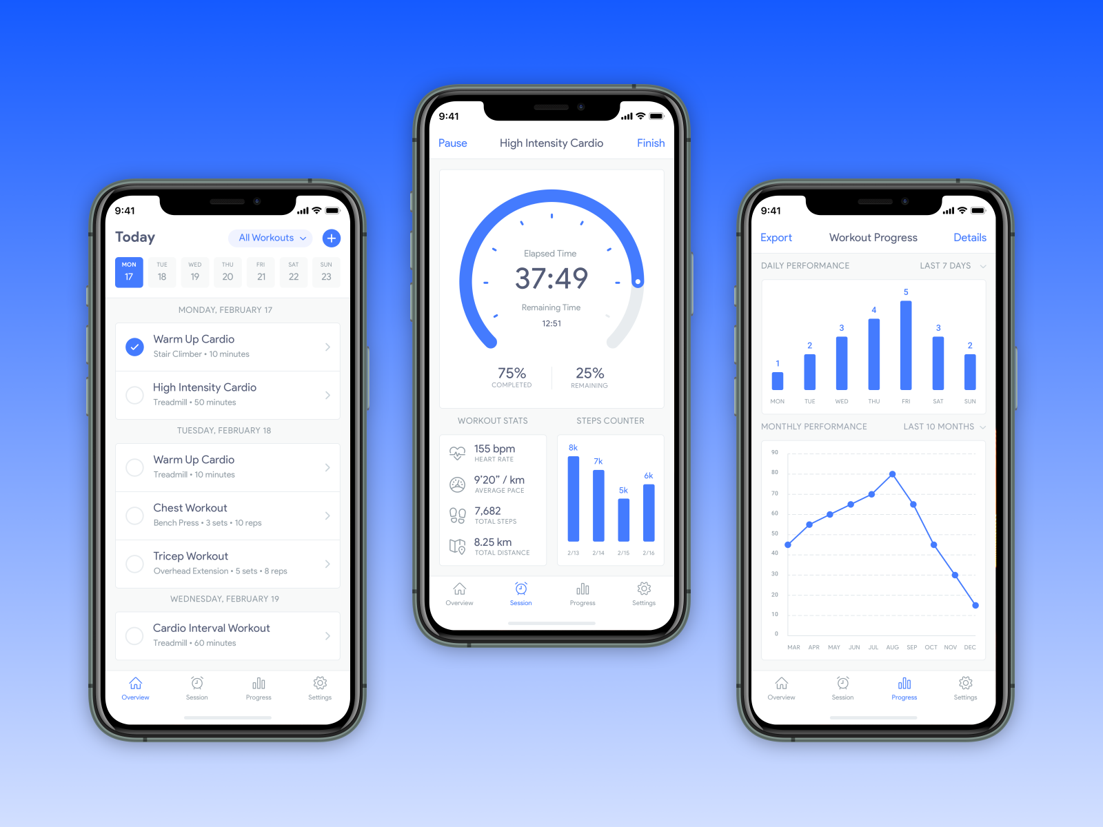 workout tracker app
