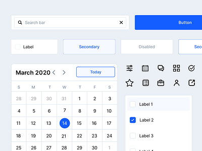 🗓 Calendar Appointment components affordance calendar clean component design component library components consultation dashboad design fantastical real project saas schedule scheduling signifier user interface video conference video consultation