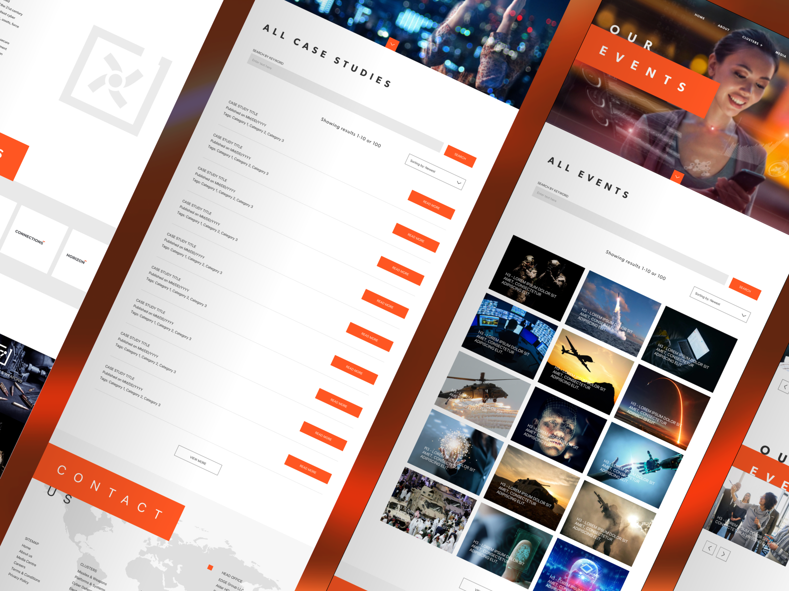 EDGE Landing page by Zyrous on Dribbble