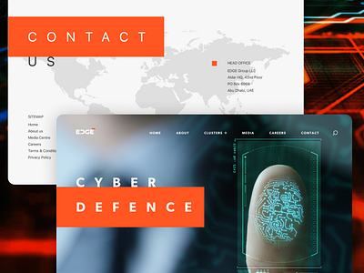 Website - Edge Group clean design dubai real project uidesign ux design webdesign website