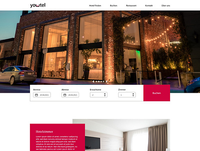 Responsive UI Design concept design landingpage responsive ui