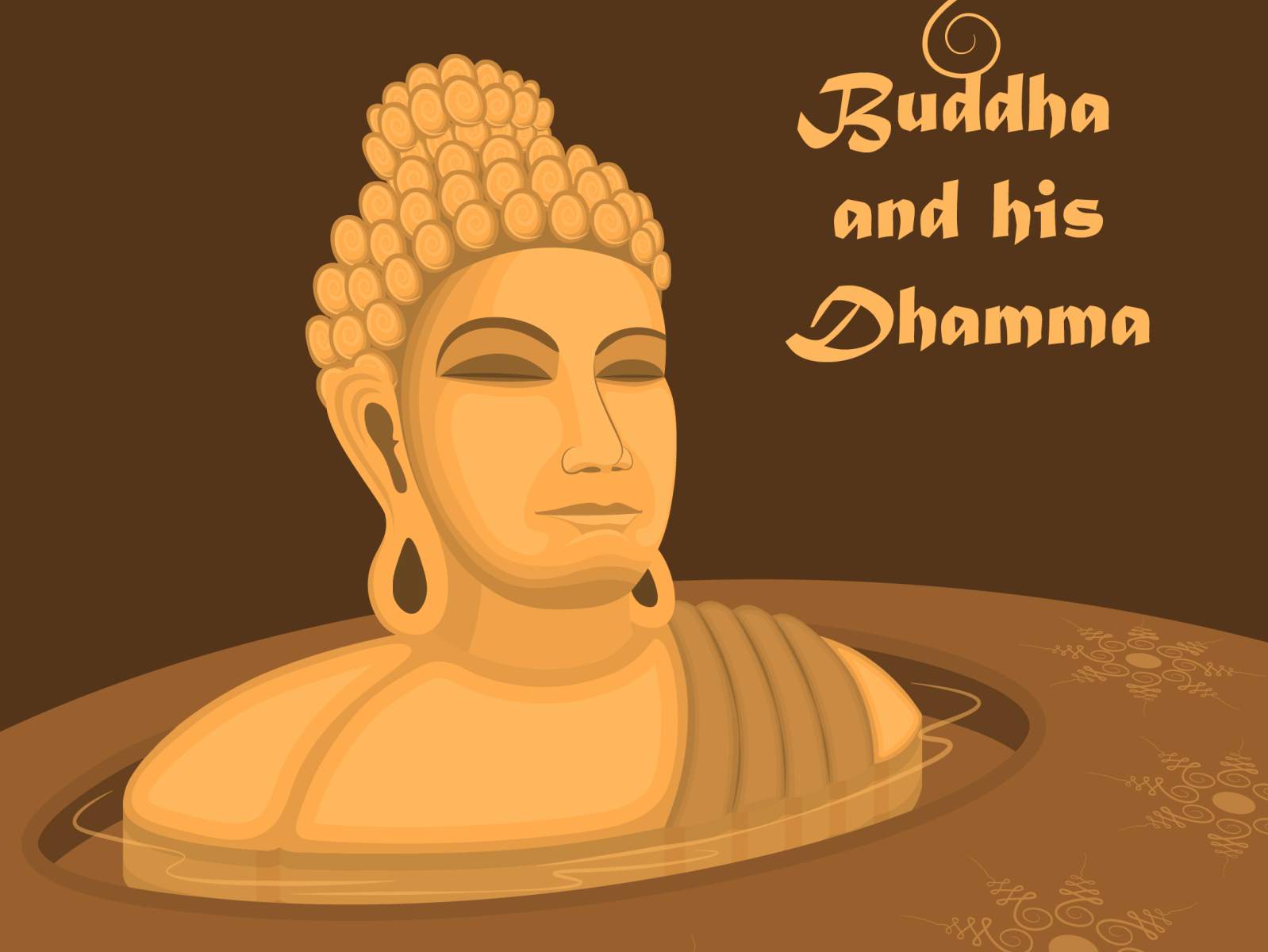 buddha-and-his-dhamma-by-achuthan-t-n-on-dribbble