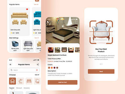 Furniture Shop UI App