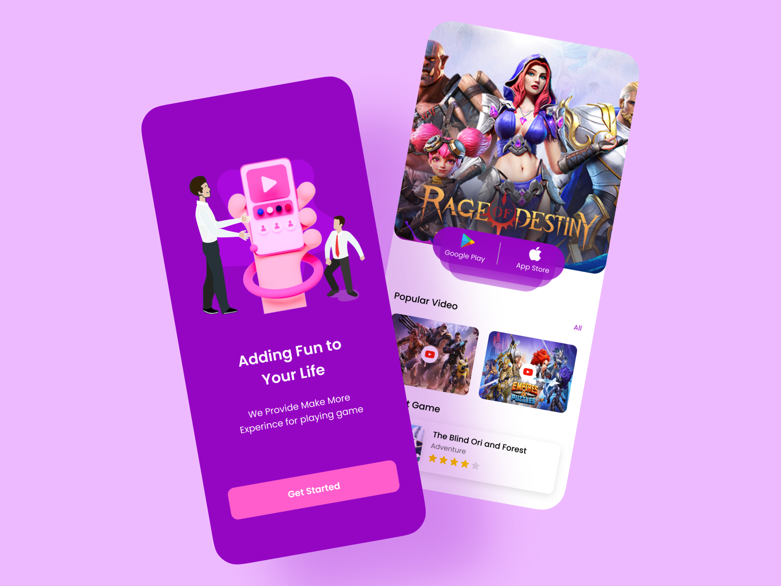Game Store Mobile App by Tofajjal Mirza on Dribbble