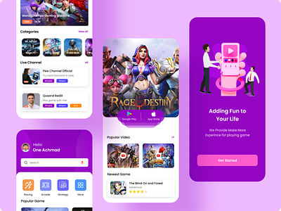 Videogame Logo Designs Themes Templates And Downloadable Graphic Elements On Dribbble