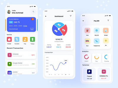 Digital Wallet UI App